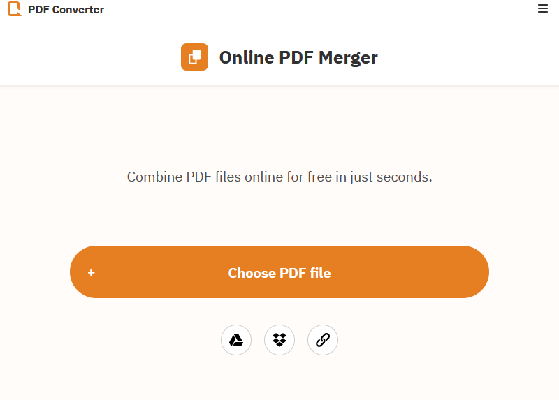 Merge PDF on freepdfconvert